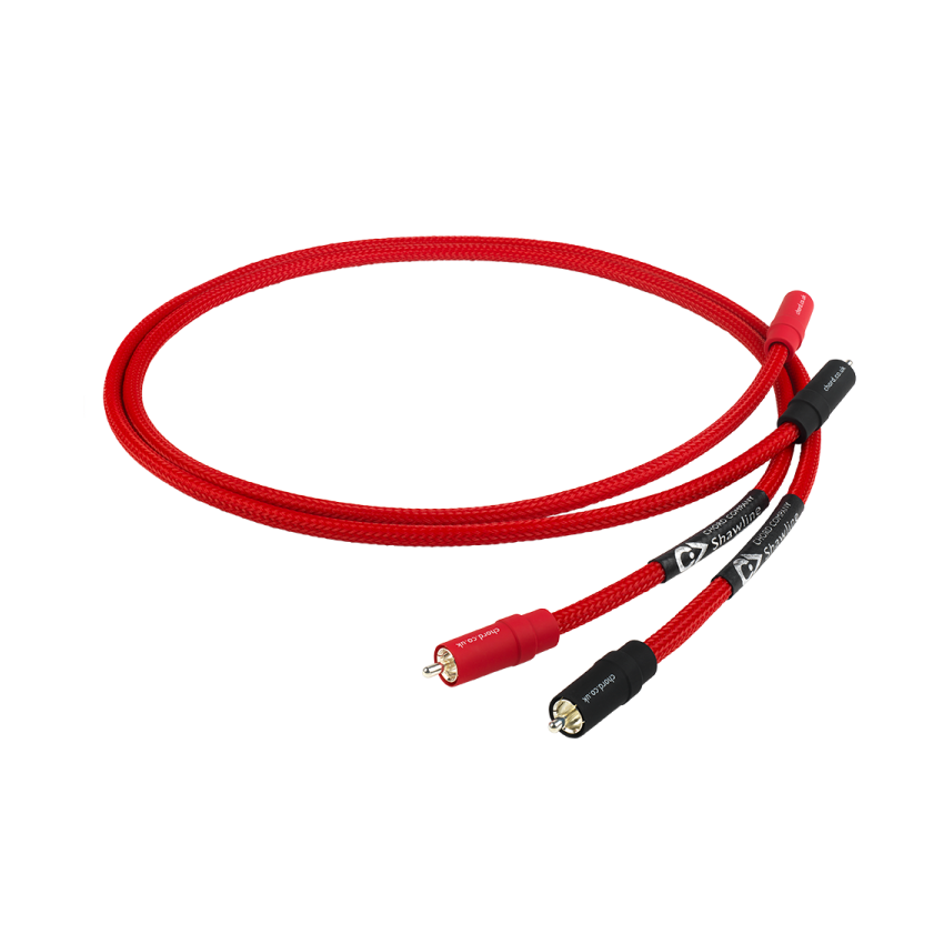 CHORD Shawline 2RCA to 2RCA Turntable (with fly lead) 3m