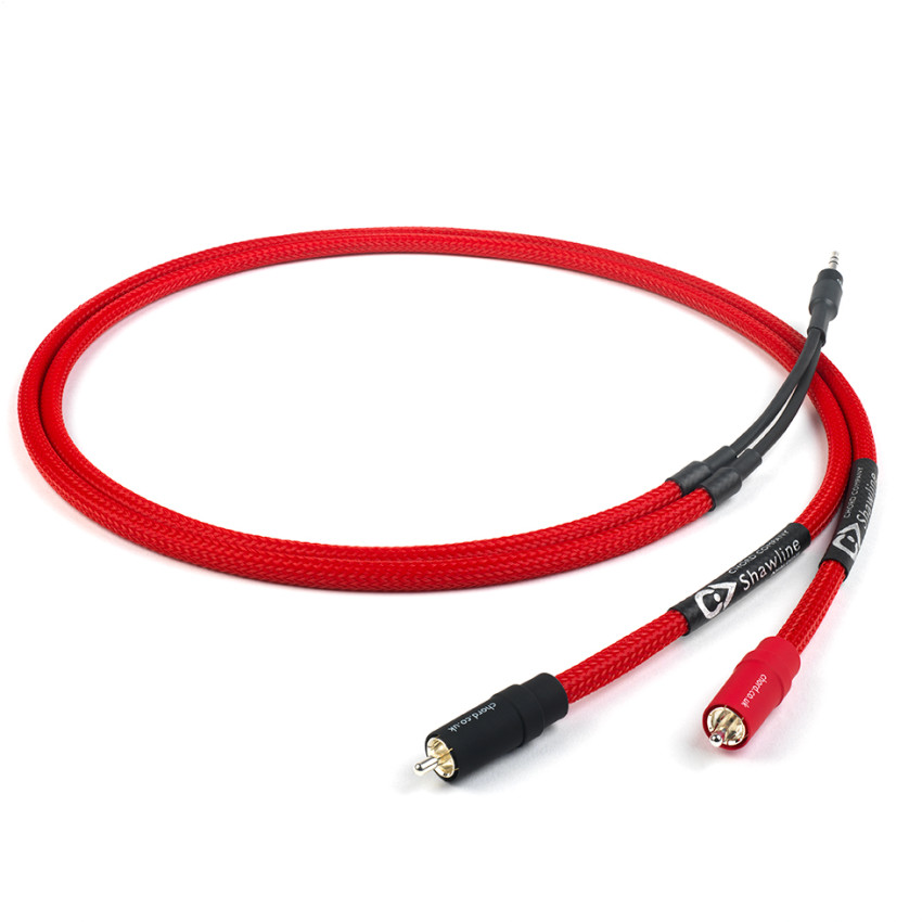 CHORD Shawline 2RCA to 3 5mm minijack 1m