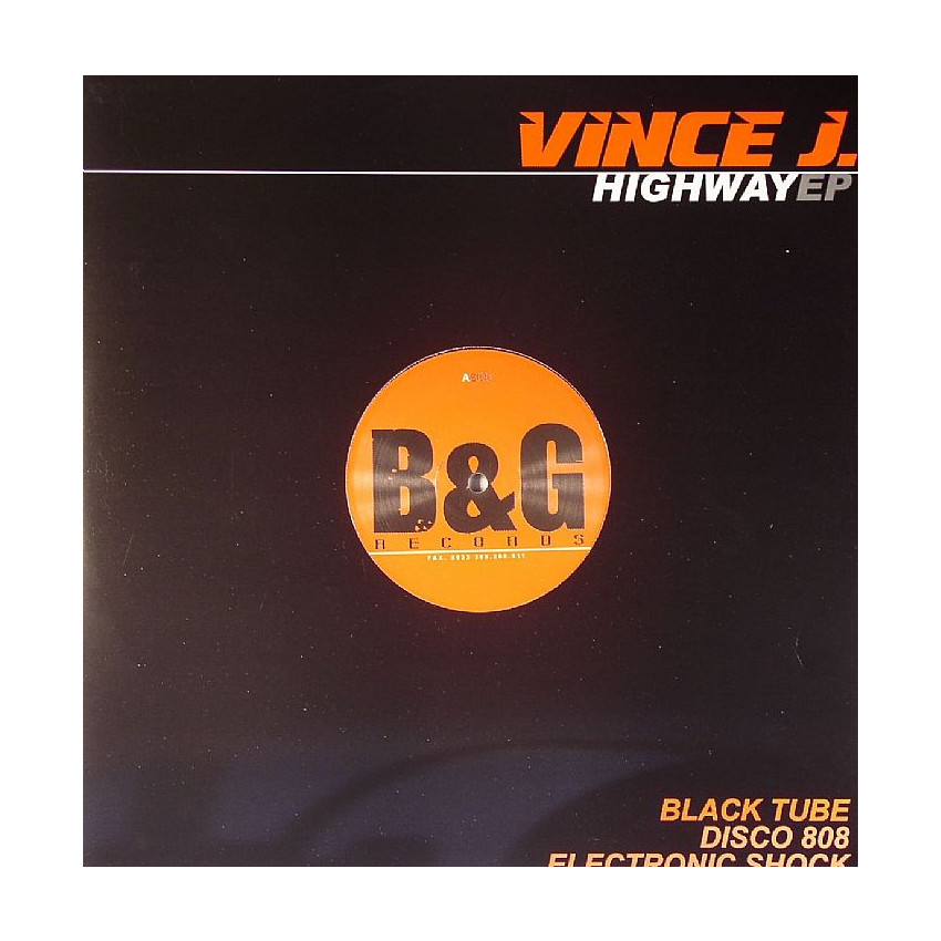VINCE J - Black Tube