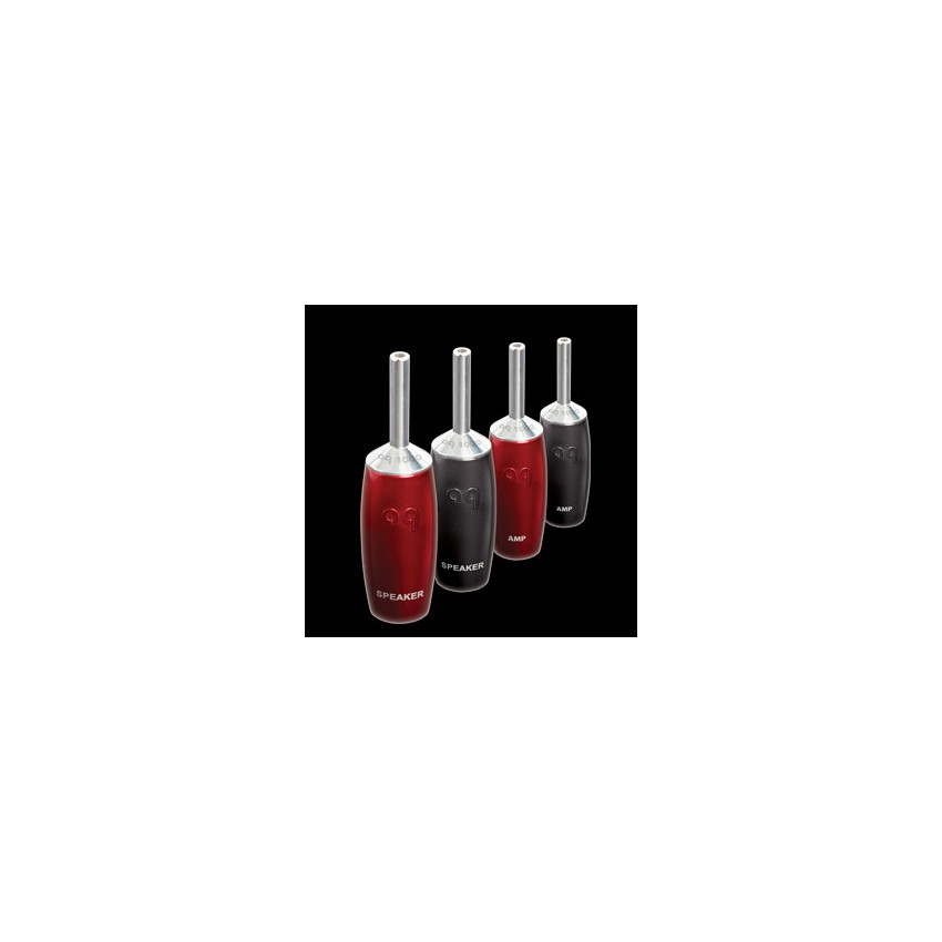 AUDIOQUEST spc 1000 Series Banana Silver set of 6