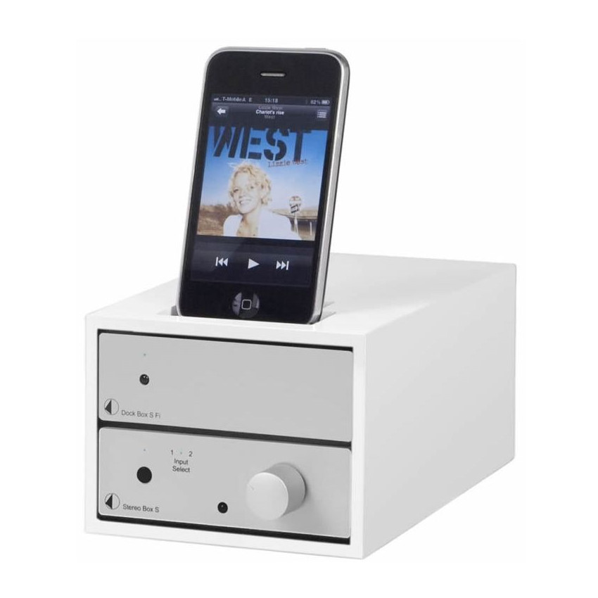 Pro-Ject DESIGN BOX ACRYL 2iP - WHITE