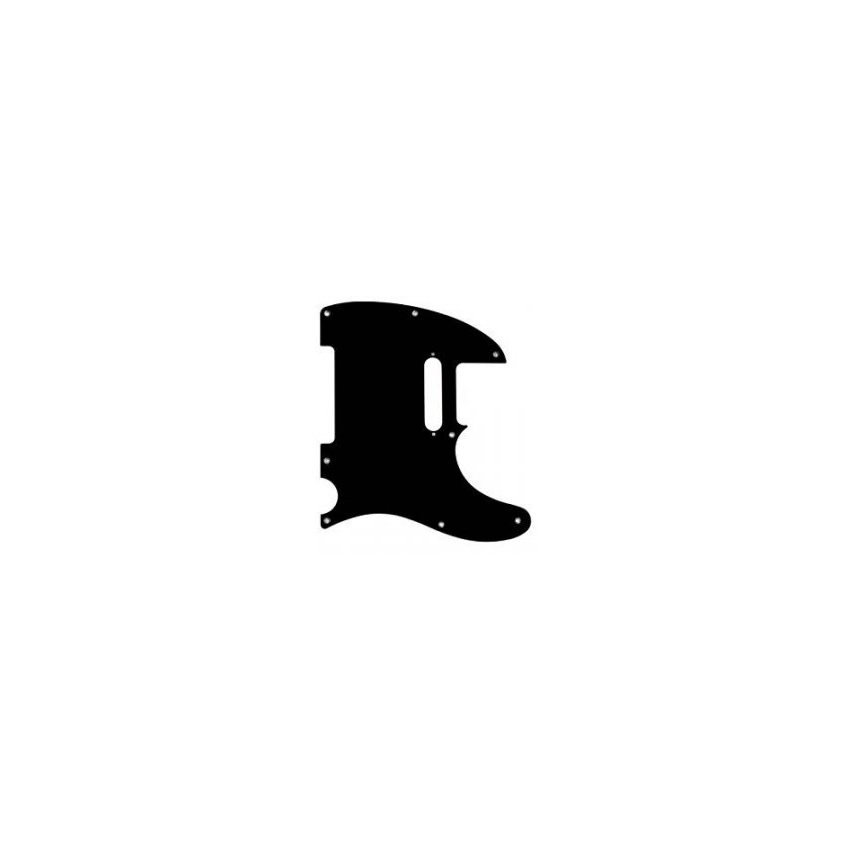 FENDER PICKGUARD FOR TELE 8 HOLE 1 PLY BLACK 
