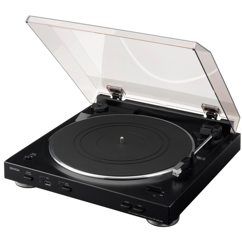 Denon DP-200USB Black