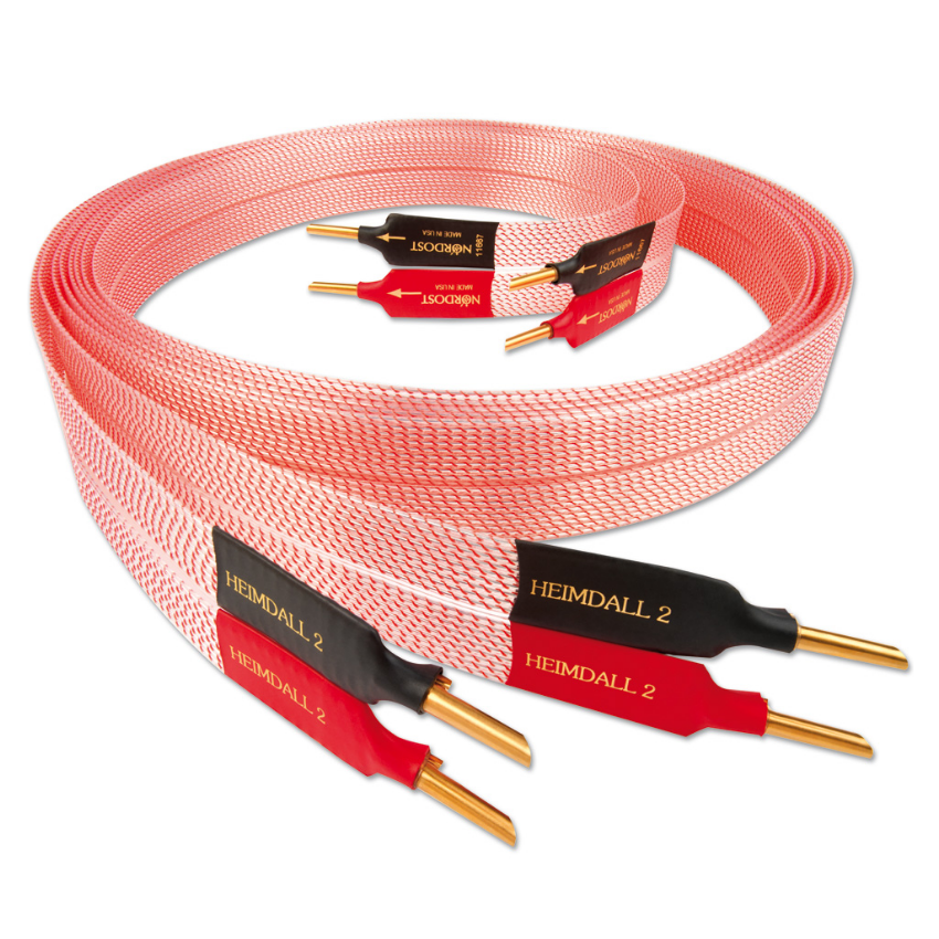 Nordost Heimdall-2 ,2x2.5m is terminated with low-mass Z plugs