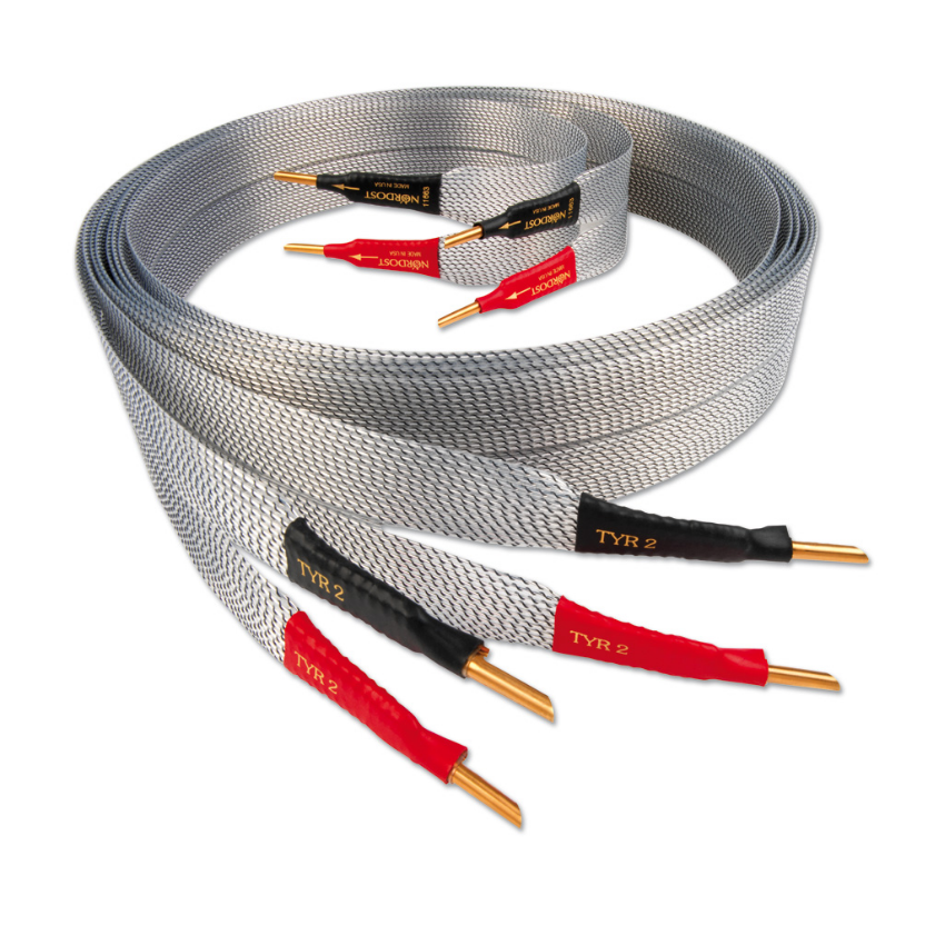Nordost Tyr-2 ,2x2m is terminated with low-mass Z plugs