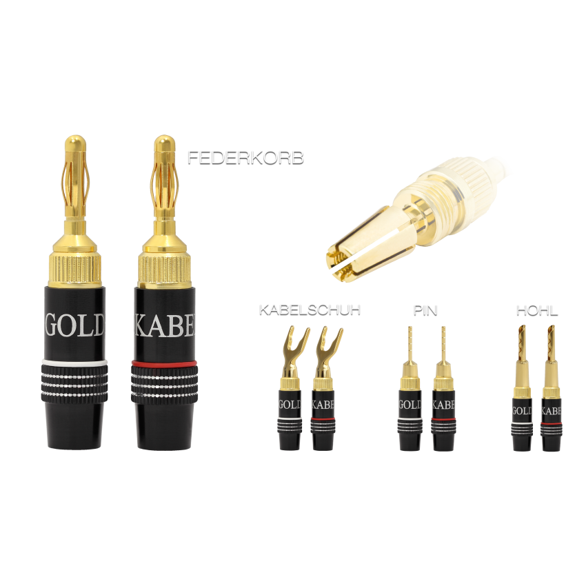 GOLDKABEL EVOLUTION BANANA I 4шт.