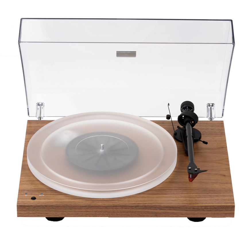 Pro-Ject Debut Carbon Recordmaster Hires 2M-Red Walnut