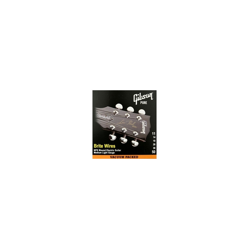 Gibson SEG-700ML BRITE WIRES NPS WOUND ELECT. .011-.050