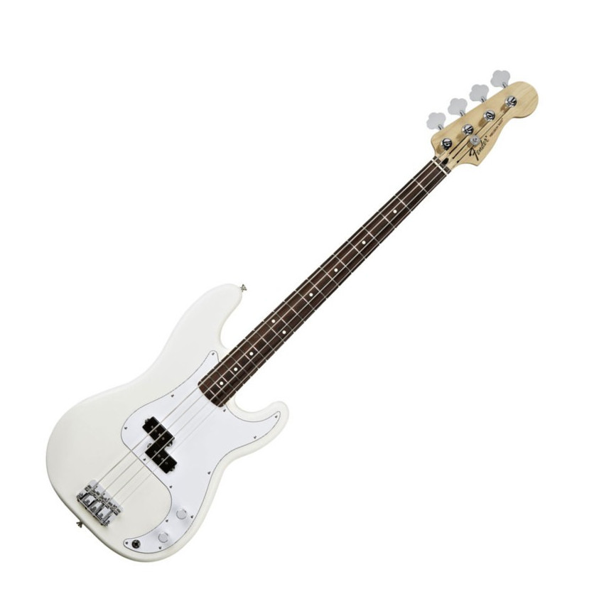 FENDER STANDARD JAZZ BASS MAPLE FRETBOARD ARCTIC WHITE