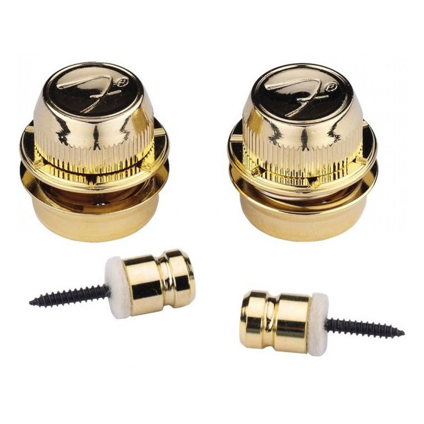 FENDER STRAP LOCKS GOLD PAIR FSLG1