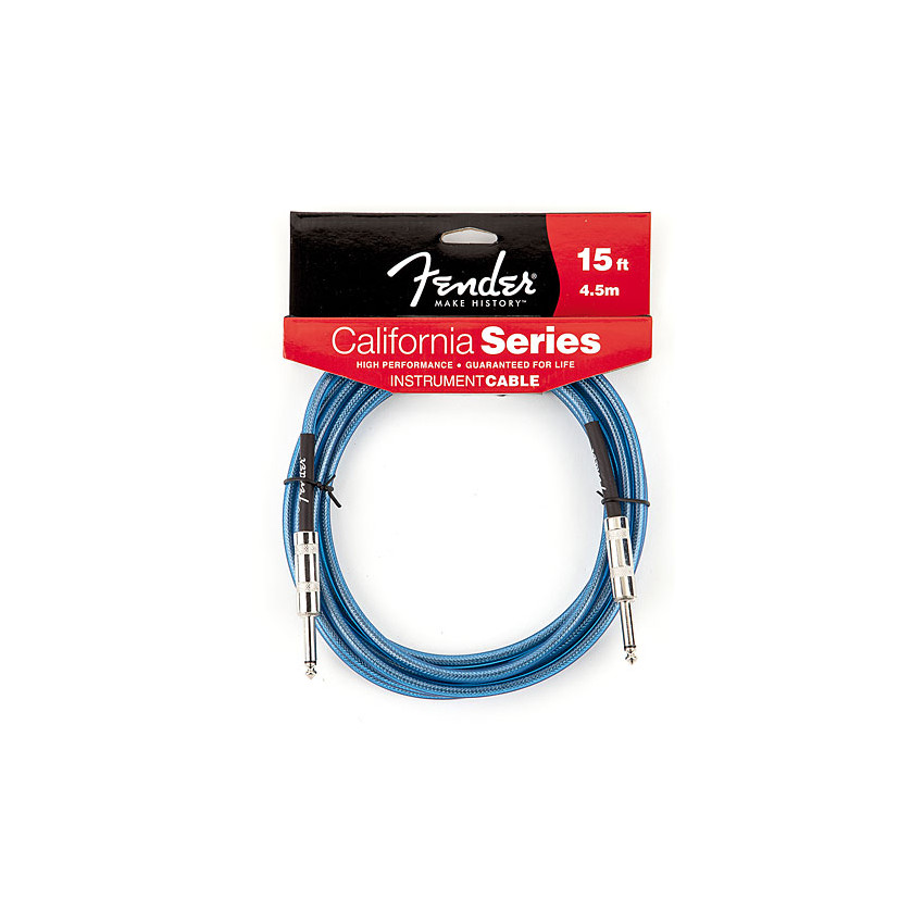 FENDER CALIFORNIA INSTRUMENT CABLE 15' LPB 4,5M