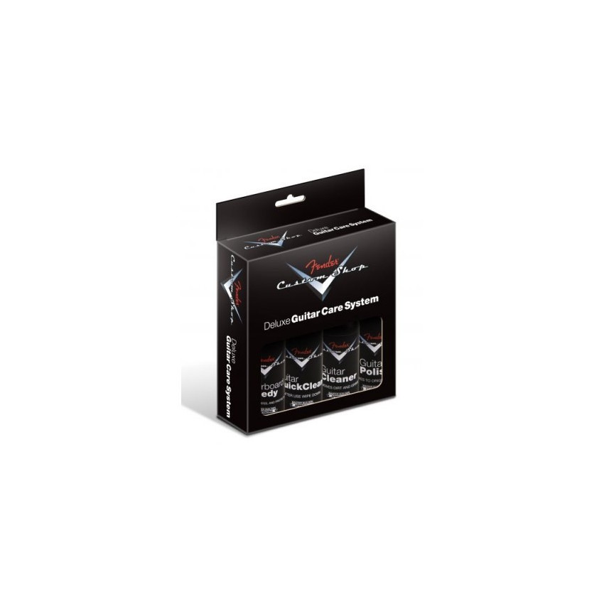 FENDER CUSTOM SHOP DELUXE GUITAR CARE SYSTEM 4 PACK
