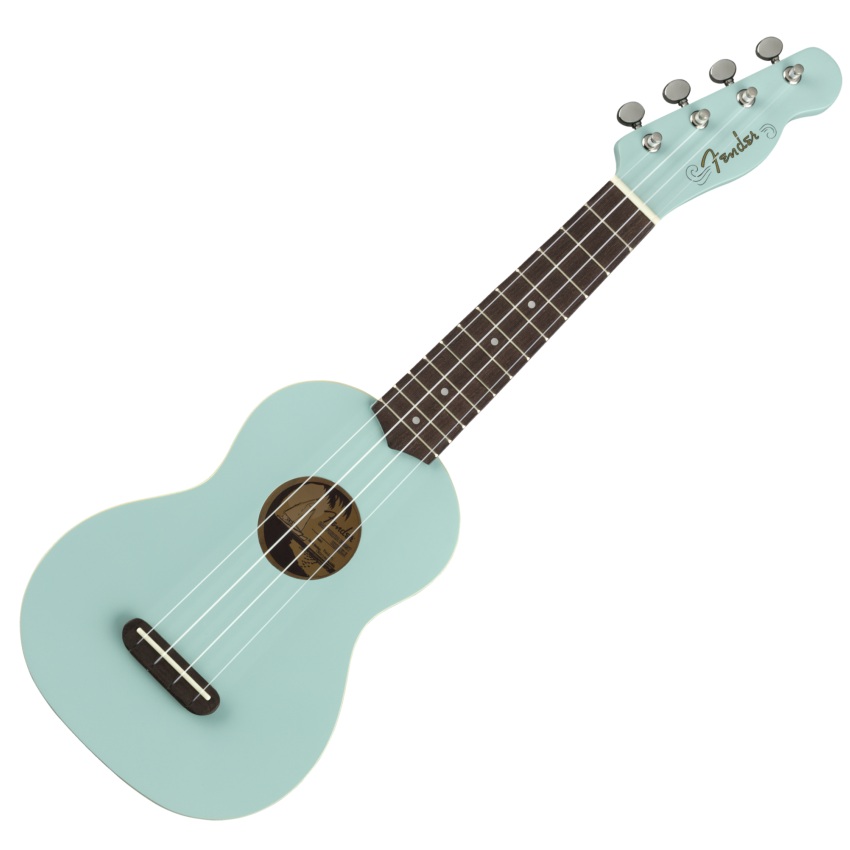 FENDER UKULELE VENICE SOPRANO DAPHNE BLUE WN