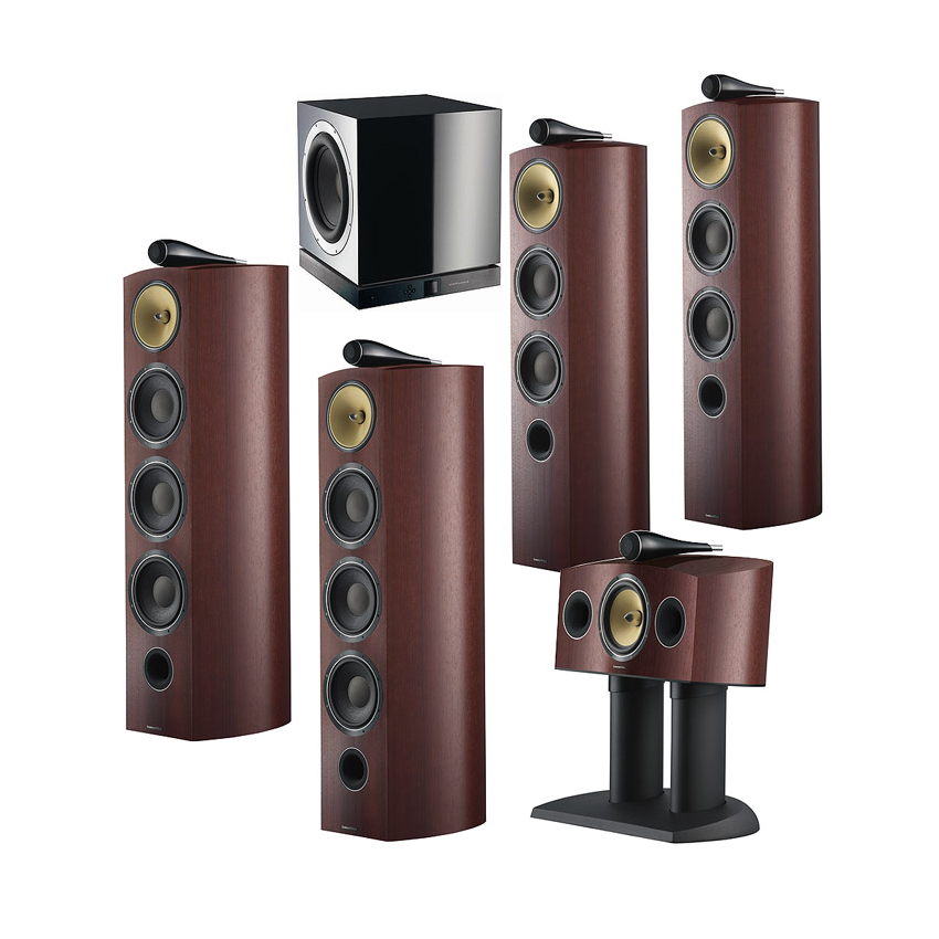 Bowers & Wilkins 800 Diamond №1 set 5.1 Rose Wood