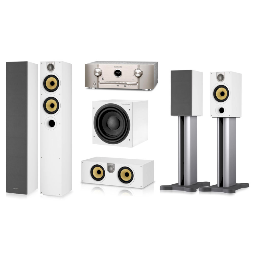 Marantz SR5012 + Bowers & Wilkins 684 S2 set 5.1 684/686/HTM62/ASW610