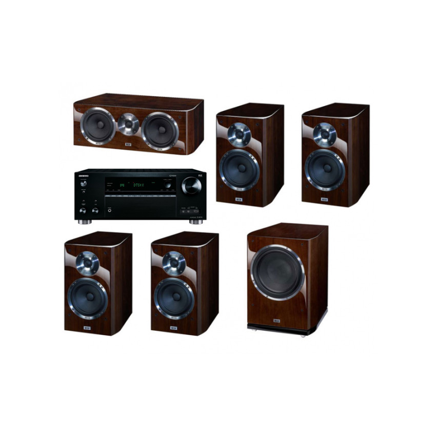 Onkyo TX-RZ720 + HECO Celan GT №5 set 5.1 302/center42/sub322A