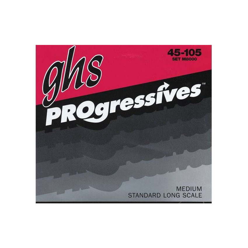 GHS STRINGS M8000 PROGRESSIVES