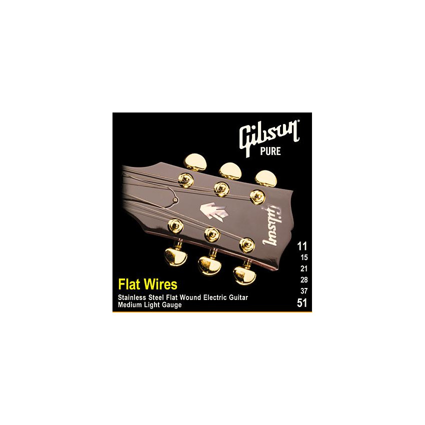 GIBSON SEG-LP10 LES PAUL PURE NICKEL WOUND .010-.046
