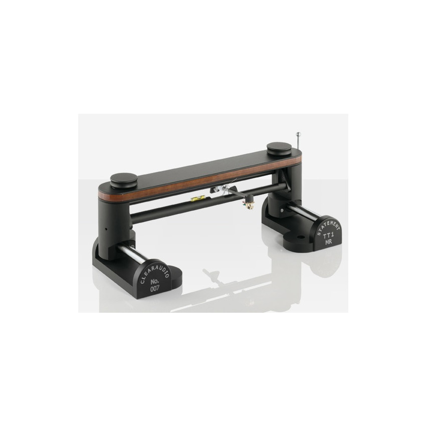 Clearaudio Tangential tonearm Statement TT 1 /TA 018/B Stainless steel, Black Lacquer