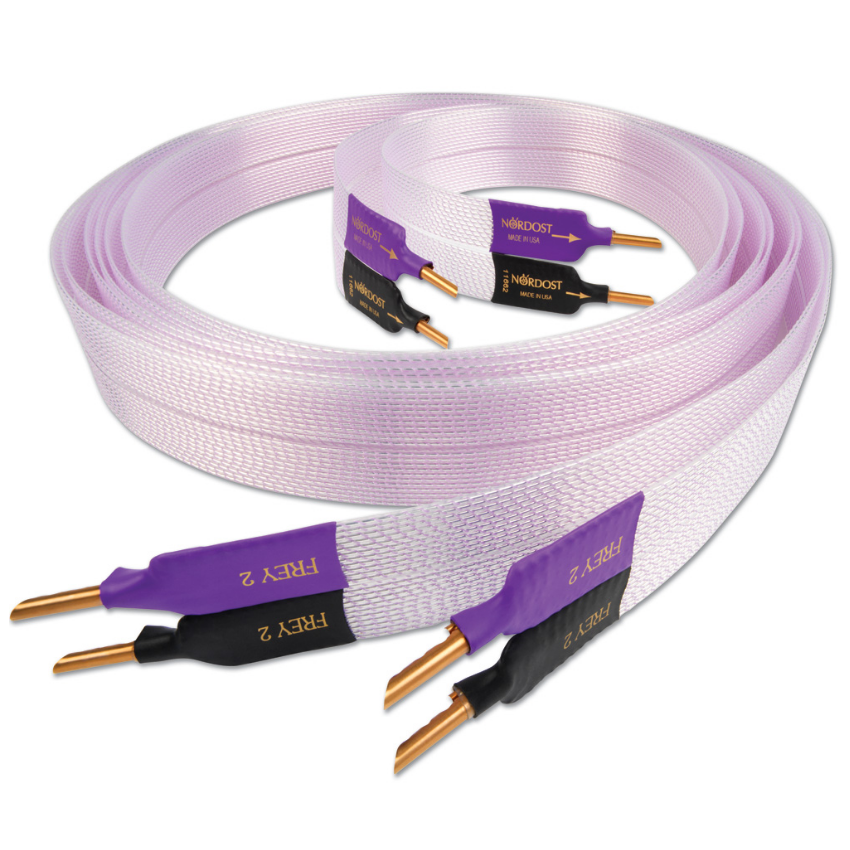 Nordost Frey-2 ,2x3m is terminated with low-mass Z plugs