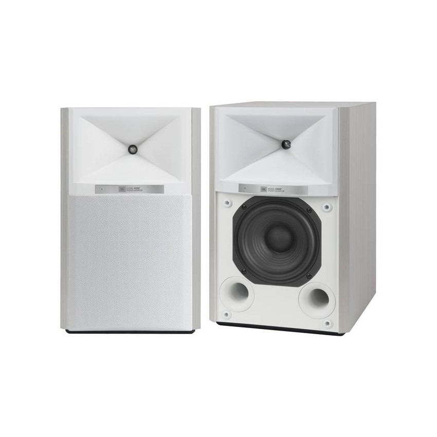 JBL 4305P Studio Monitor White Aspen