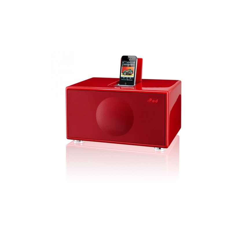 Geneva Sound System Model M (clock radio) - Red