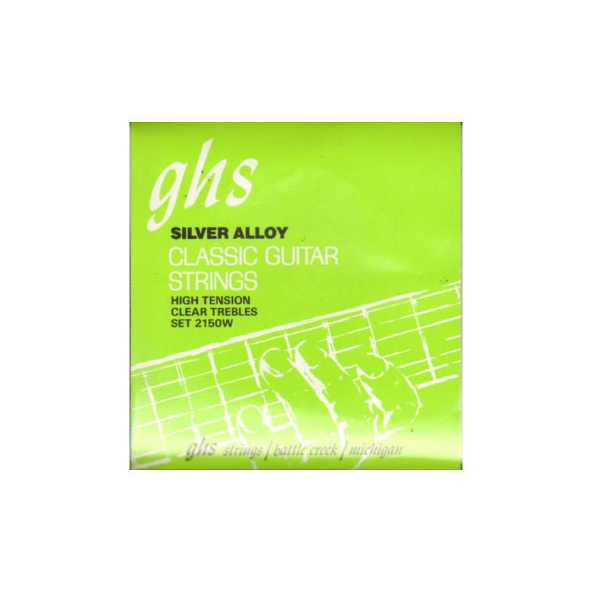 GHS STRINGS CLASSIC SILVER ALLOY SET