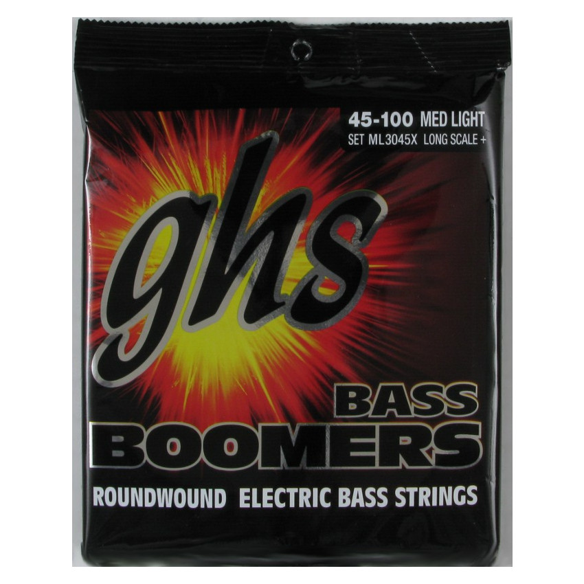 GHS STRINGS ML3045X BASS BOOMERS