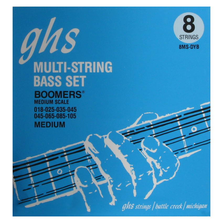 GHS STRINGS BOOMERS BASS SET