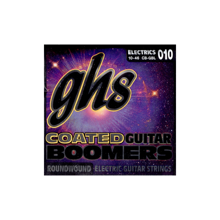 GHS STRINGS GHS CB-GBL EL GTR,COATED BOOMER,LIGHT,010