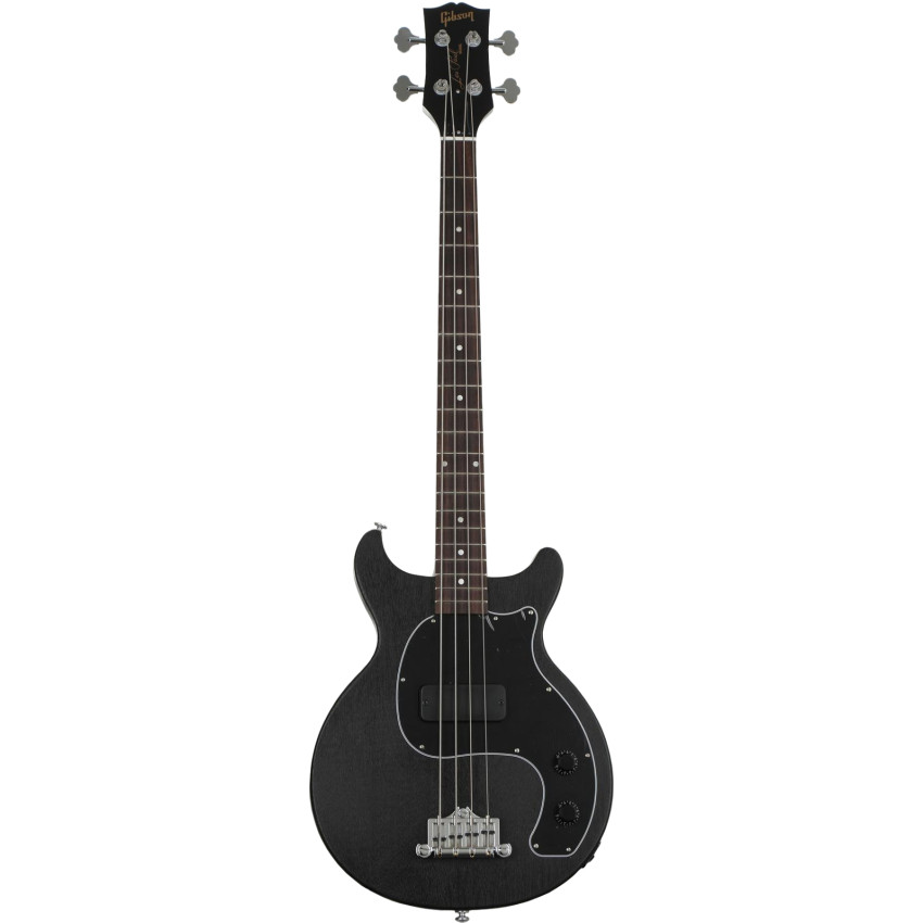 GIBSON LES PAUL JUNIOR TRIBUTE DC BASS WORN EBONY