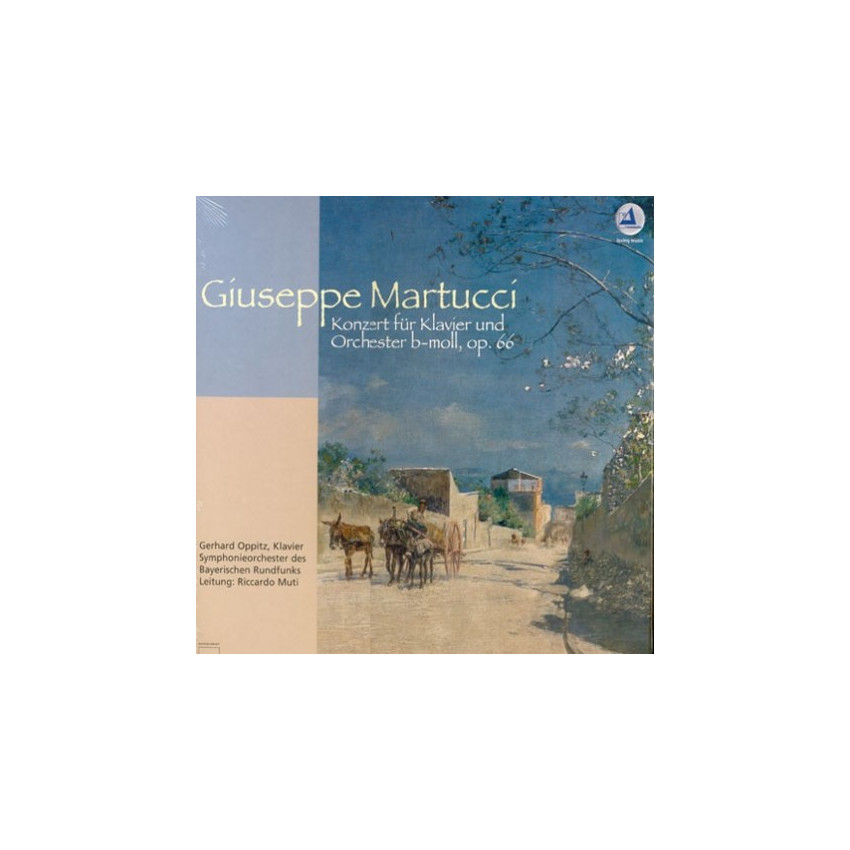 Giuseppe Martucci – Concert for piano and orchestra b-Moll op.66 (LP 83052, 180 gr.) Germany, Mint
