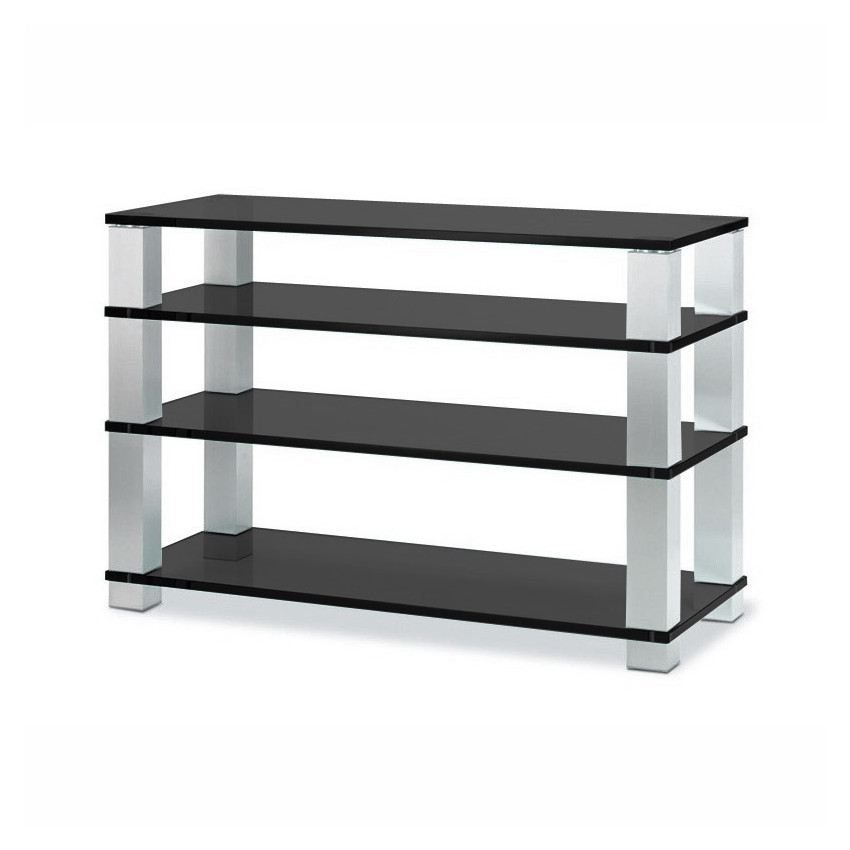 Titan - Elite Hi-Fi stand 1002 (Black Glass)