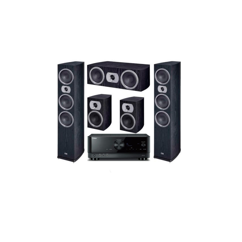 Yamaha RX-V4A + HECO Victa Prime 702 set 5.0 Black