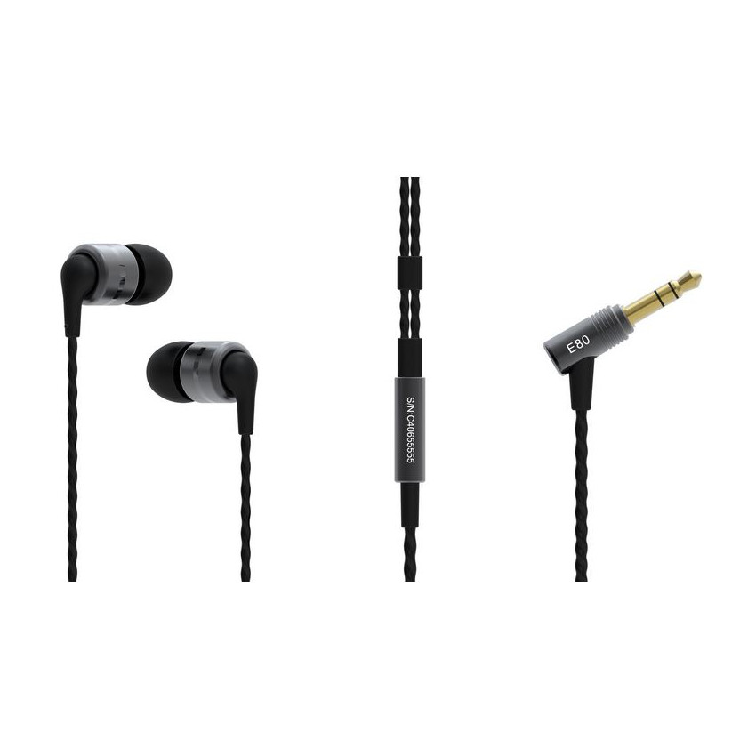 SoundMagic E80 Gun Black
