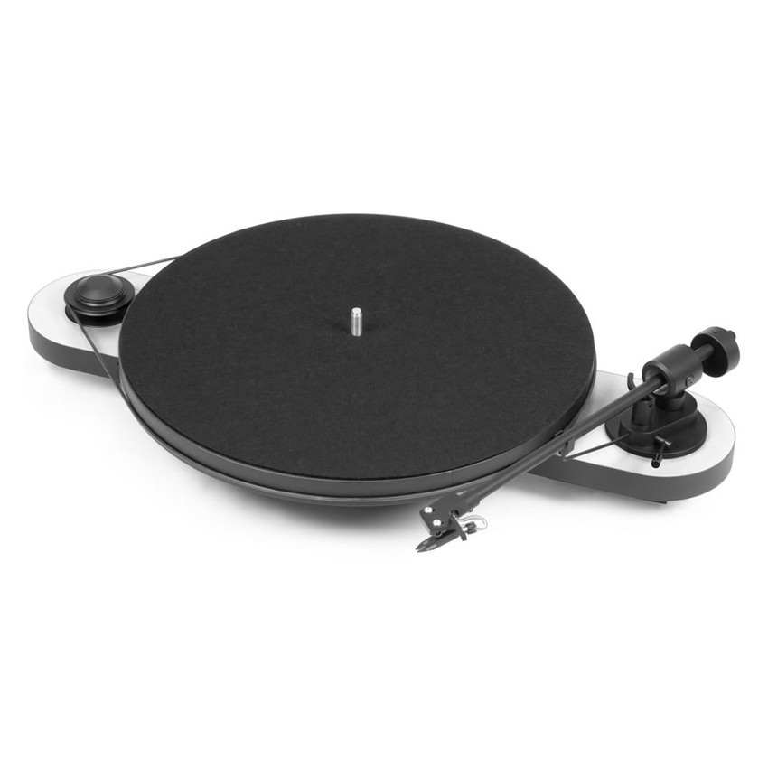 Pro-Ject ELEMENTAL PHONO USB (OM5e) - WHITE/BLACK