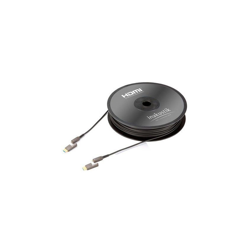 Inakustik Exzellenz Profi HDMI2 0b optical fiber cable 24Gbps 15,0m