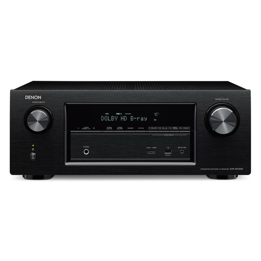 Denon AVR-X2100W Black