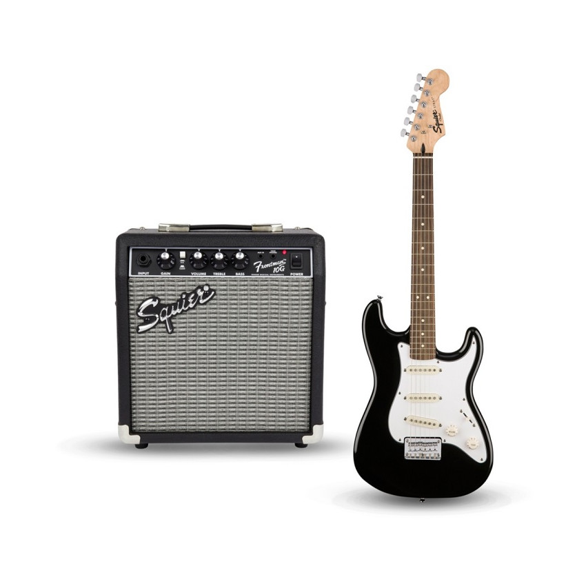FENDER SQUIER STRAT PACK SSS BLACK