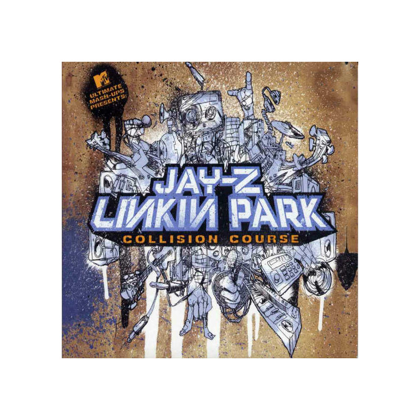 JAY-Z & LINKIN PARK - COLLISION COURSE LP&DVD 2004 (9362-49391-0) WARNER/EU MINT (0093624939108)