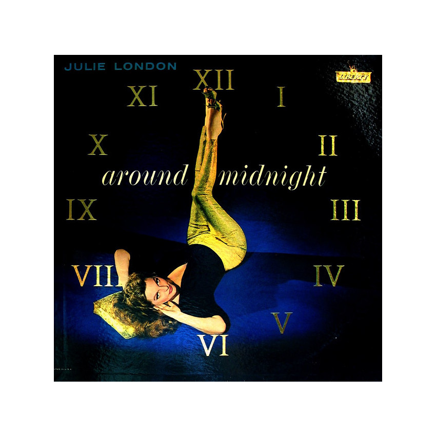 JULIE LONDON - AROUND MIDNIGHT (+ 1 BONUS TRACK) 1960 (8436542013765, 180 gm. RE-ISUUE) WAX TIME/EU MINT (8436542013765)