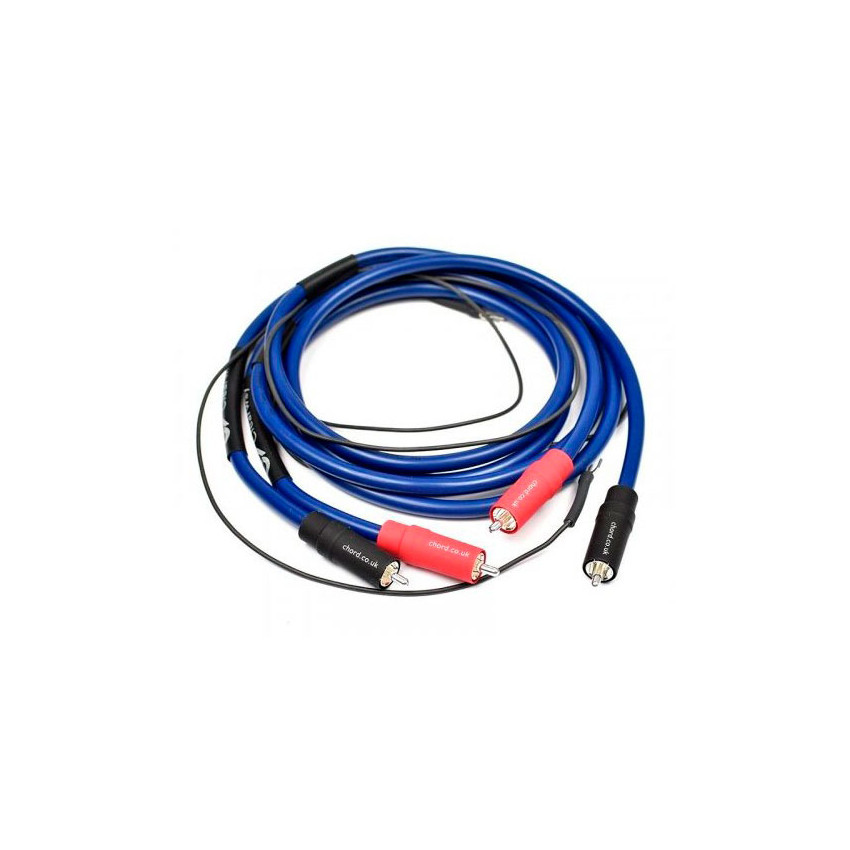 CHORD Clearway 2RCA to 2RCA Turntable (with fly lead) 1.2m