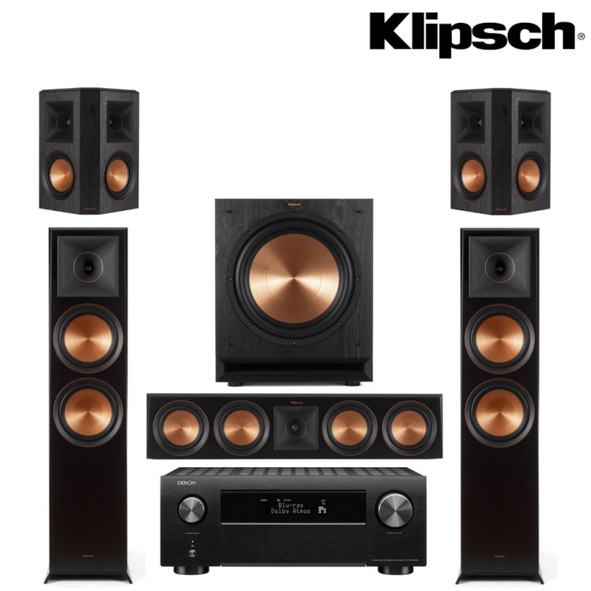 Denon AVC-X4800H 8K (9.2 сh) + Klipsch RP-8000F II/RP-404C II/RP-502S II/SPL-120 set 5.1