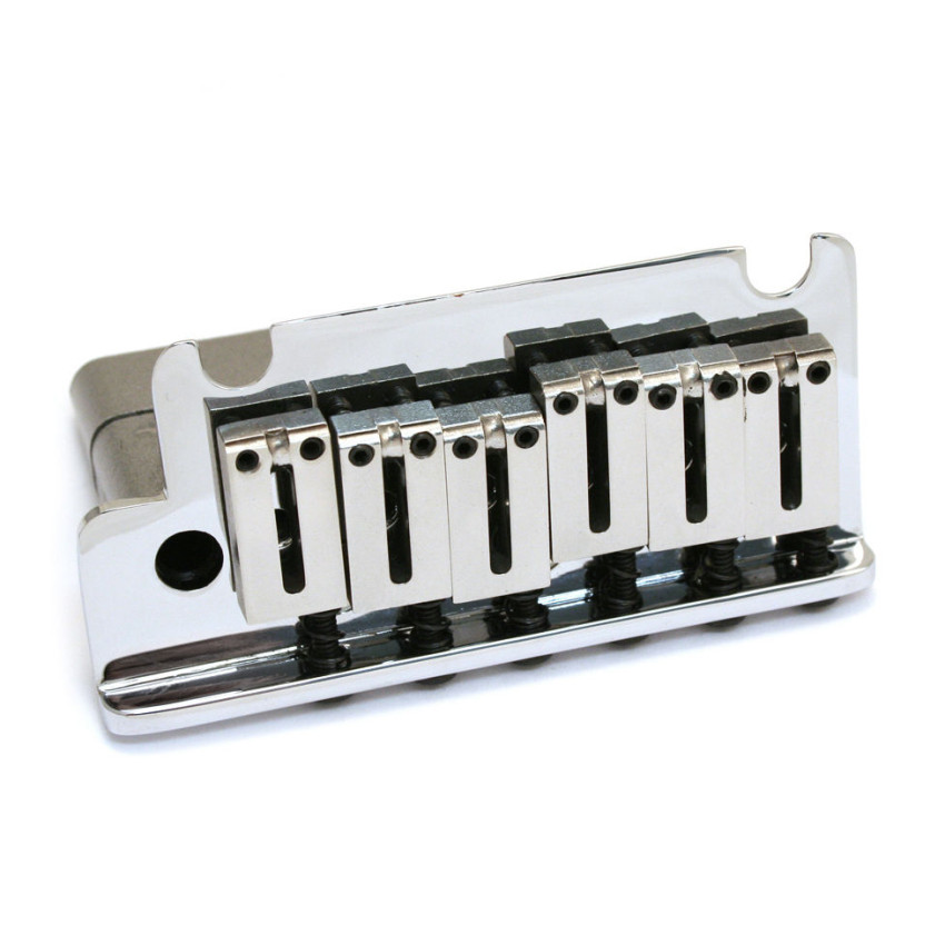 FENDER BRIDGE ASSEMBLY FOR AMERICAN DELUXE STRAT CHROME