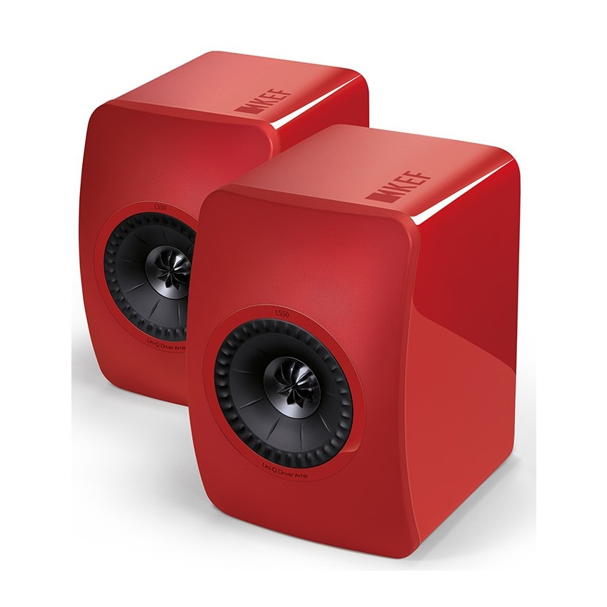 KEF LS50 Red