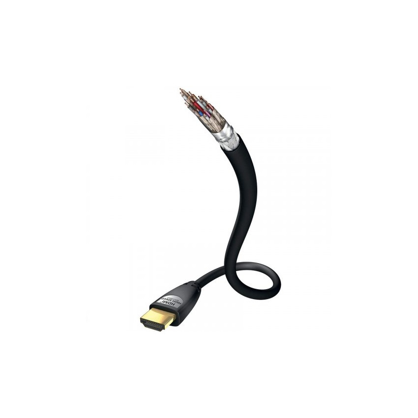 Inakustik Star High Speed HDMI Cable with Ethernet 0,75m