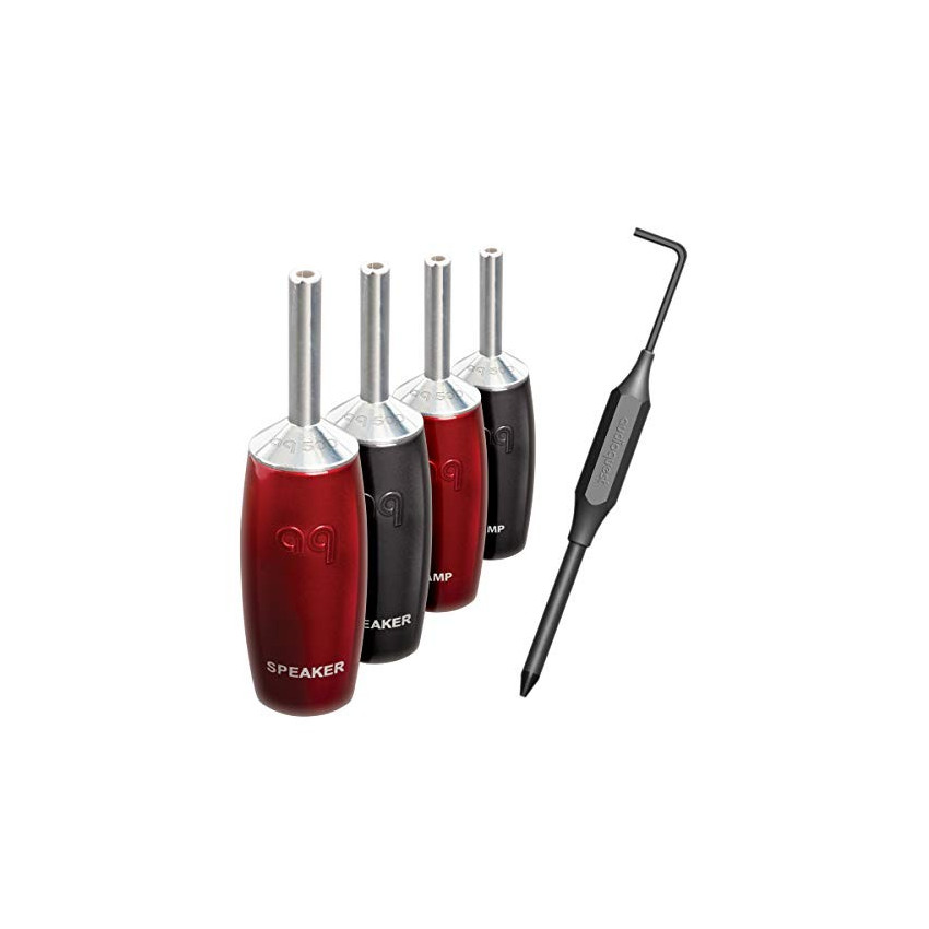 AUDIOQUEST spc 507 Series Banana Silver set of 6