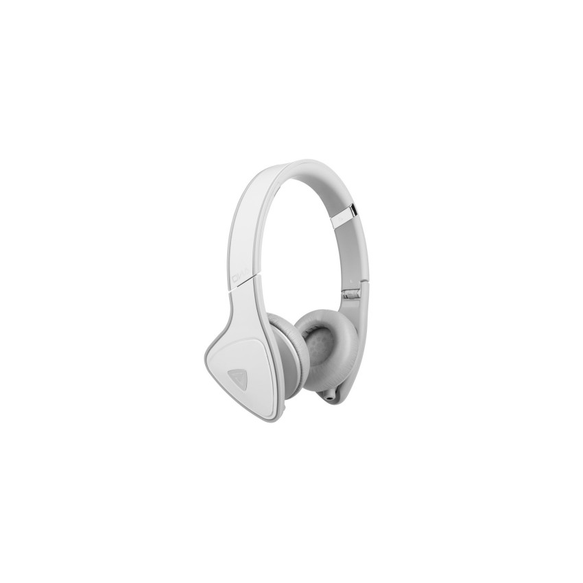 Monster DNA Neon On-Ear Headphones White Over Light Grey