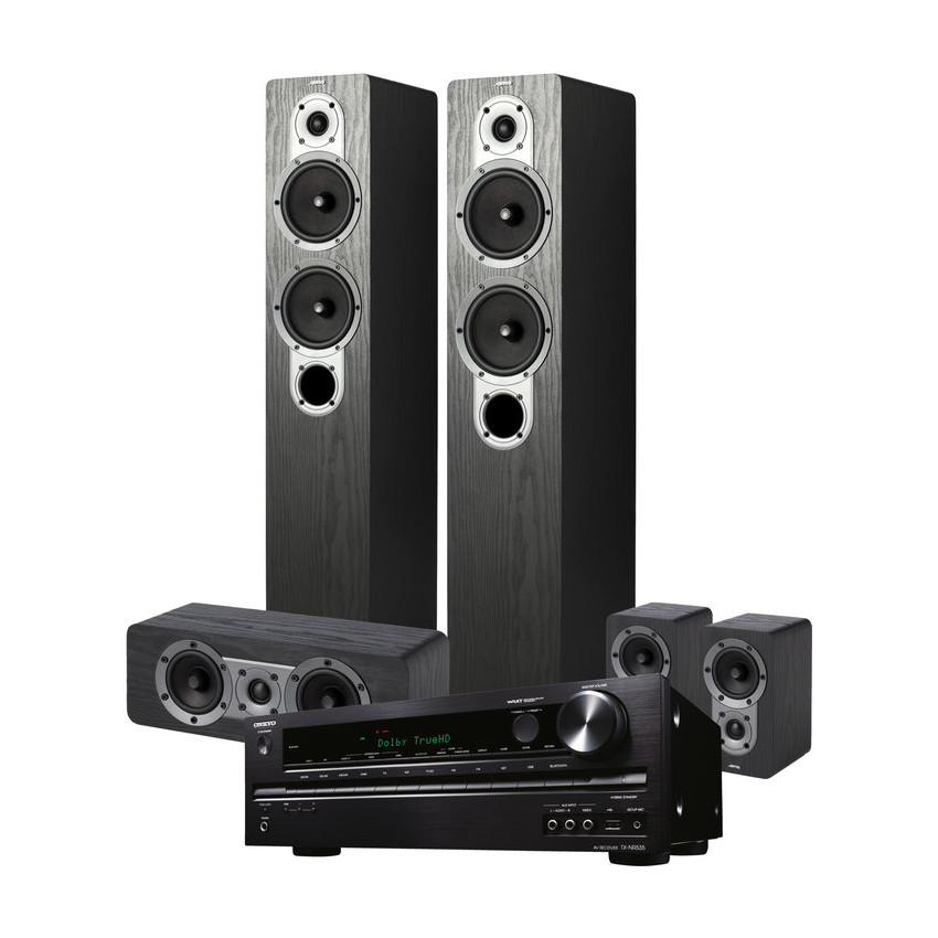 Jamo S426 HCS и ресивер Onkyo TX-SR333