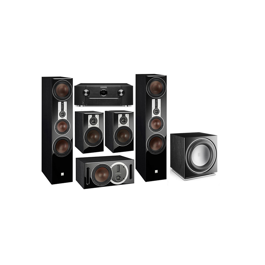 Marantz SR6015 set 5.1 DALI OPTICON 8/2/VOKAL/SUB E-12 F
